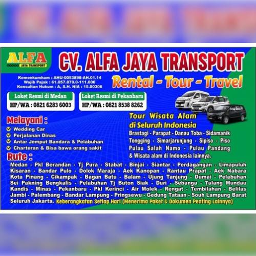 TRAVEL ALFA JAYA TRANSPORT