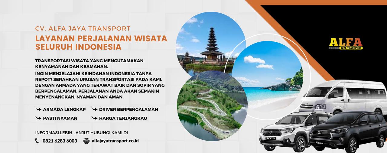 layanan perjalanan wisata alfa jaya transport